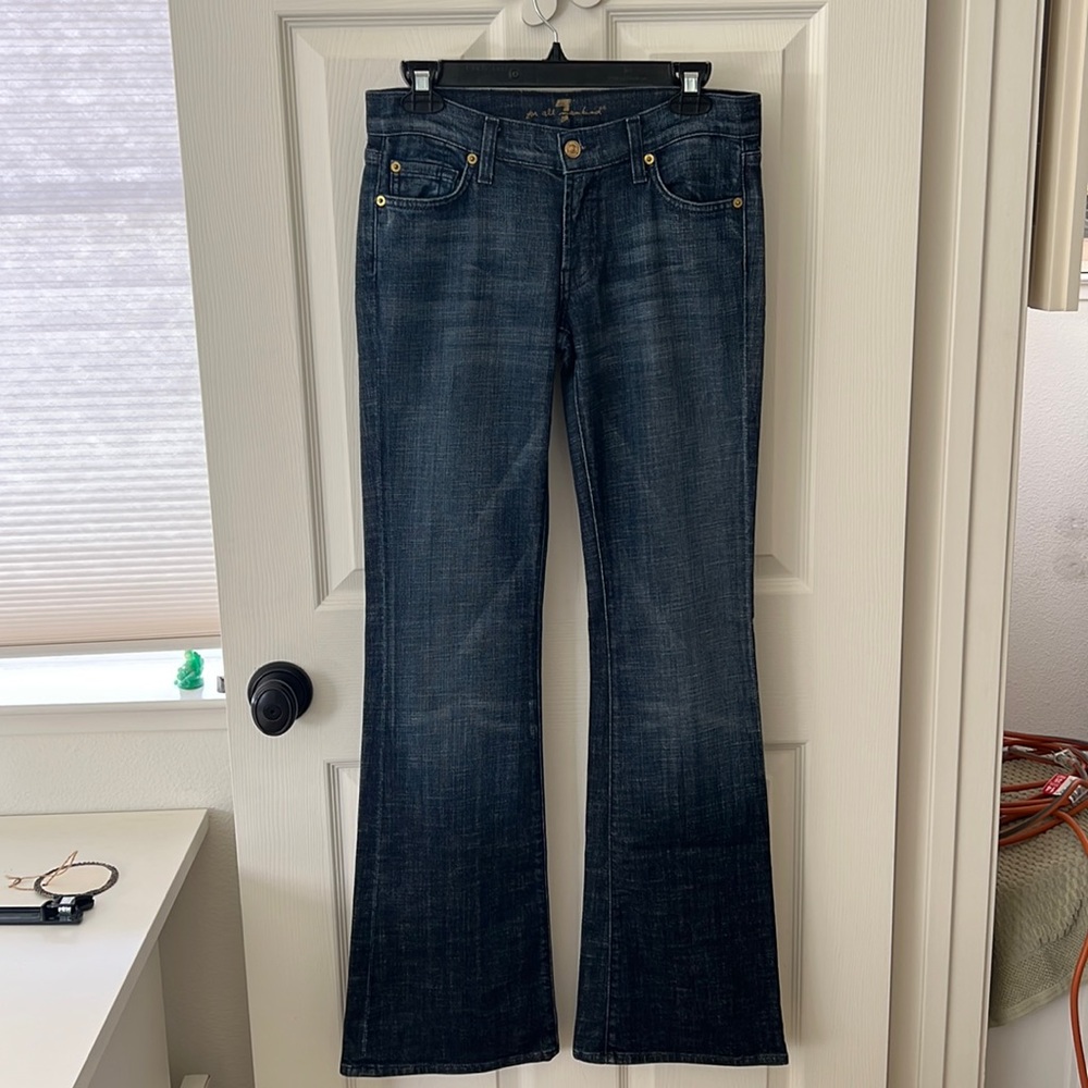 7 For All Mankind Flare Jeans in size 27